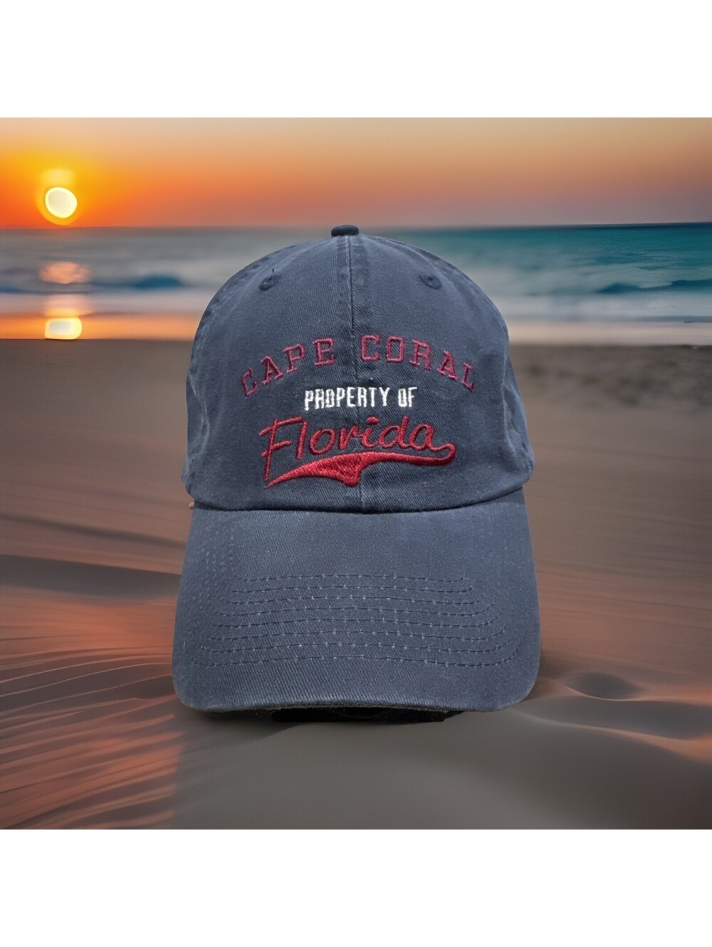 Cape Coral Property Of Florida Venice Of America Manatee Sightings Baseball Cap